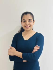 Monika Aslaliya, physiotherapy resident at The Clinic at Christie in Toronto